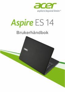Bruksanvisning Acer Aspire ES1-421 Laptop