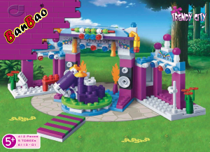 Brugsanvisning BanBao set 6113 Trendy City Poppodie