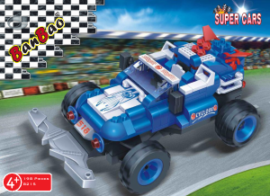 Bedienungsanleitung BanBao set 8215 Super Cars Cyclone