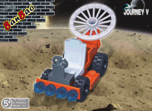 Brugsanvisning BanBao set 8028 Journey V Moon rover