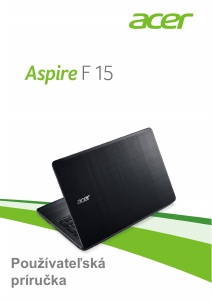 Návod Acer Aspire F5-573G Laptop
