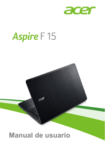 Manual de uso Acer Aspire F5-573G Portátil