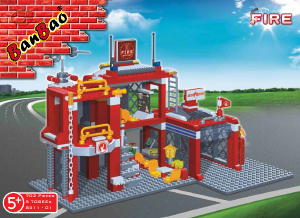 Brugsanvisning BanBao set 8311 Fire Branstation