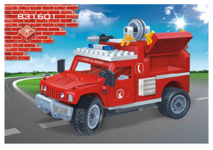 Brugsanvisning BanBao set 8316 Fire Brandbil