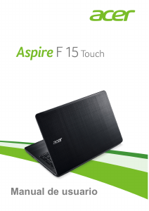 Manual de uso Acer Aspire F5-573T Portátil