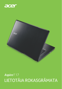 Rokasgrāmata Acer Aspire F5-771G Klēpjdators