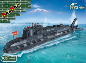 Handleiding BanBao set 6201 Defence Force Onderzeeboot