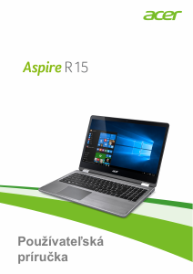 Návod Acer Aspire R5-571TG Laptop