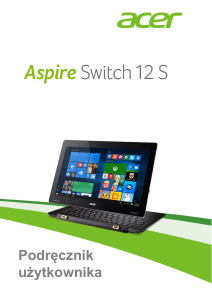 Instrukcja Acer Aspire Switch SW7-272P Komputer przenośny