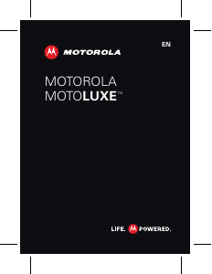 Handleiding Motorola XT615 Motoluxe Mobiele telefoon