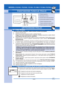 Instrukcja Ardo FL105LX Pralka