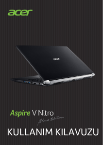 Kullanım kılavuzu Acer Aspire VN7-593G Dizüstü bilgisayar