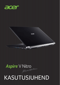 Kasutusjuhend Acer Aspire VN7-793G Sülearvuti