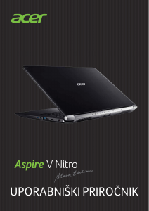 Priročnik Acer Aspire VN7-793G Prenosni računalnik