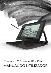 Manual Acer ConceptD CN917-71P Computador portátil