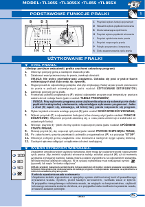 Használati útmutató Ardo TL105S Mosógép