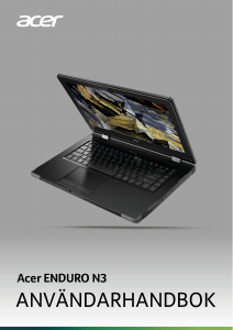 Bruksanvisning Acer Enduro EN314-51W Bärbar dator