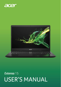 Manual Acer Extensa 215-21G Laptop