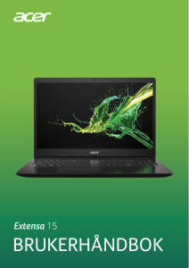 Bruksanvisning Acer Extensa 215-21G Laptop