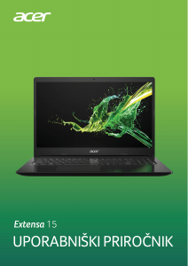 Priročnik Acer Extensa 215-21G Prenosni računalnik