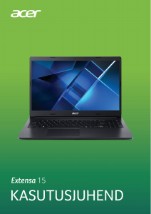 Kasutusjuhend Acer Extensa 215-22 Sülearvuti