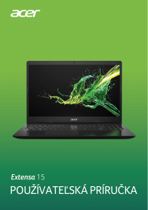 Návod Acer Extensa 215-31 Laptop