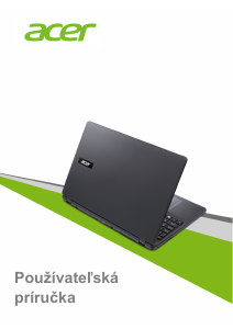 Návod Acer Extensa 2530 Laptop