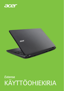 Käyttöohje Acer Extensa 2540 Kannettava tietokone