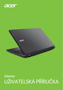 Manuál Acer Extensa 2540 Laptop