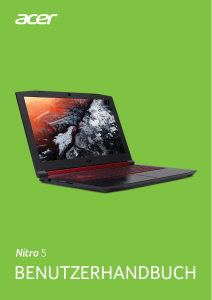 Bedienungsanleitung Acer Nitro AN515-31 Notebook