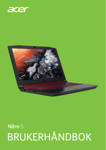 Bruksanvisning Acer Nitro AN515-31 Laptop