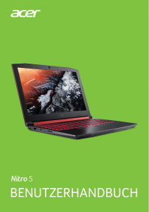 Bedienungsanleitung Acer Nitro AN515-41 Notebook