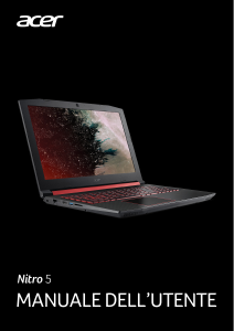Manuale Acer Nitro AN515-42 Notebook