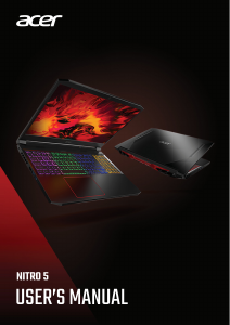 Handleiding Acer Nitro AN515-44 Laptop