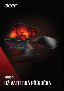 Manuál Acer Nitro AN515-44 Laptop