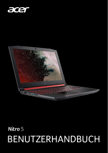 Bedienungsanleitung Acer Nitro AN515-52 Notebook