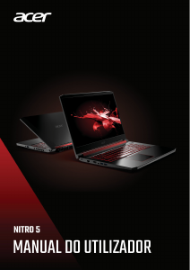Manual Acer Nitro AN515-54 Computador portátil
