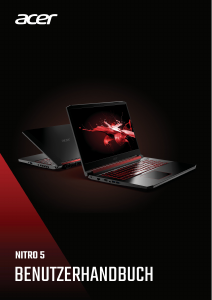 Bedienungsanleitung Acer Nitro AN517-51 Notebook