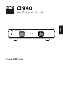 Manual de uso NAD CI 940 Amplificador