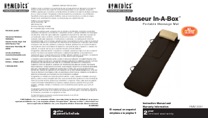 Handleiding Homedics RMM-300H Massageapparaat