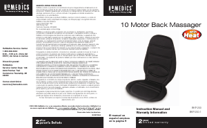 Handleiding Homedics BKP-200-1RM Massageapparaat