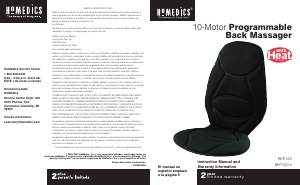 Manual de uso Homedics BK-P300 Masajeador