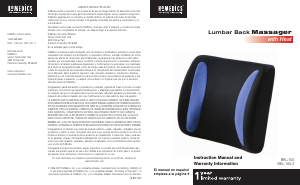 Manual de uso Homedics BK-L100 Masajeador