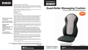 Manual Homedics QRM-400H Massage Device