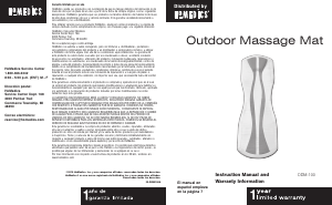 Manual de uso Homedics ODM-100 Masajeador