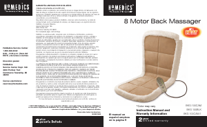 Manual Homedics BK-S100 Massage Device