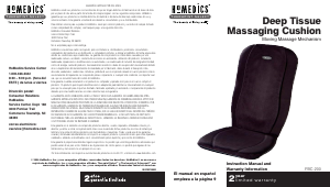 Manual de uso Homedics FBC-200 Masajeador