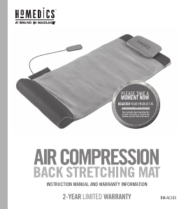 Manual Homedics BM-AC105 Massage Device