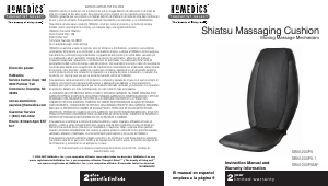 Manual de uso Homedics SBM-200PA Masajeador