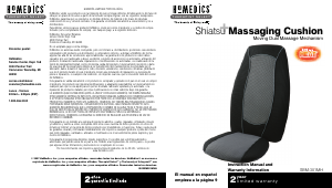 Handleiding Homedics SBM-301MH Massageapparaat